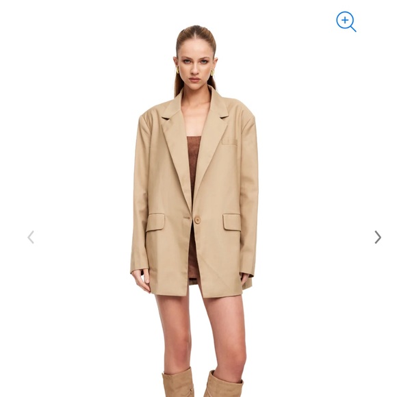 Lioness Jackets & Blazers - Lioness | One Button Blazer Beige XS